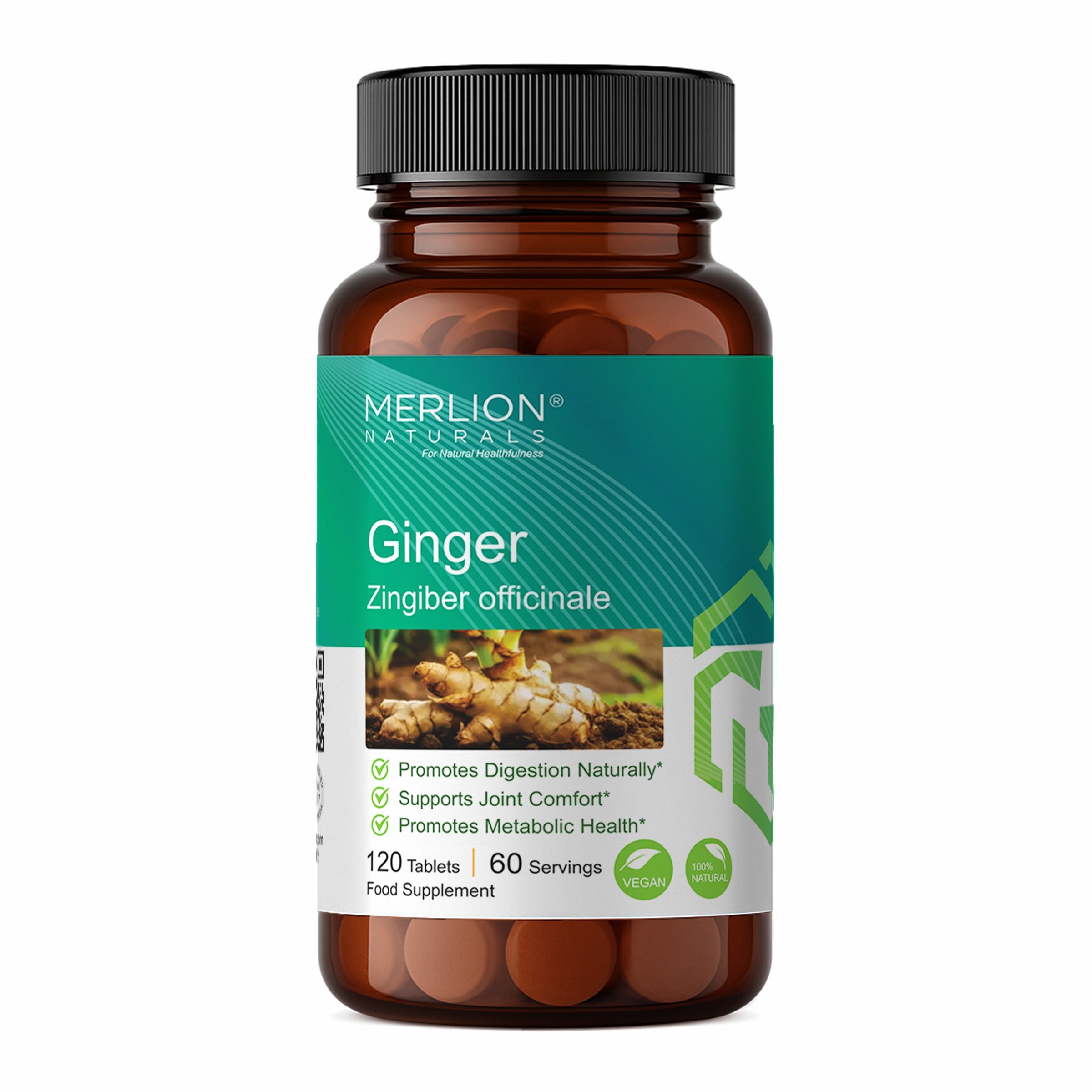 Ginger Extract Tablets | Zingiber officinale | 500mg