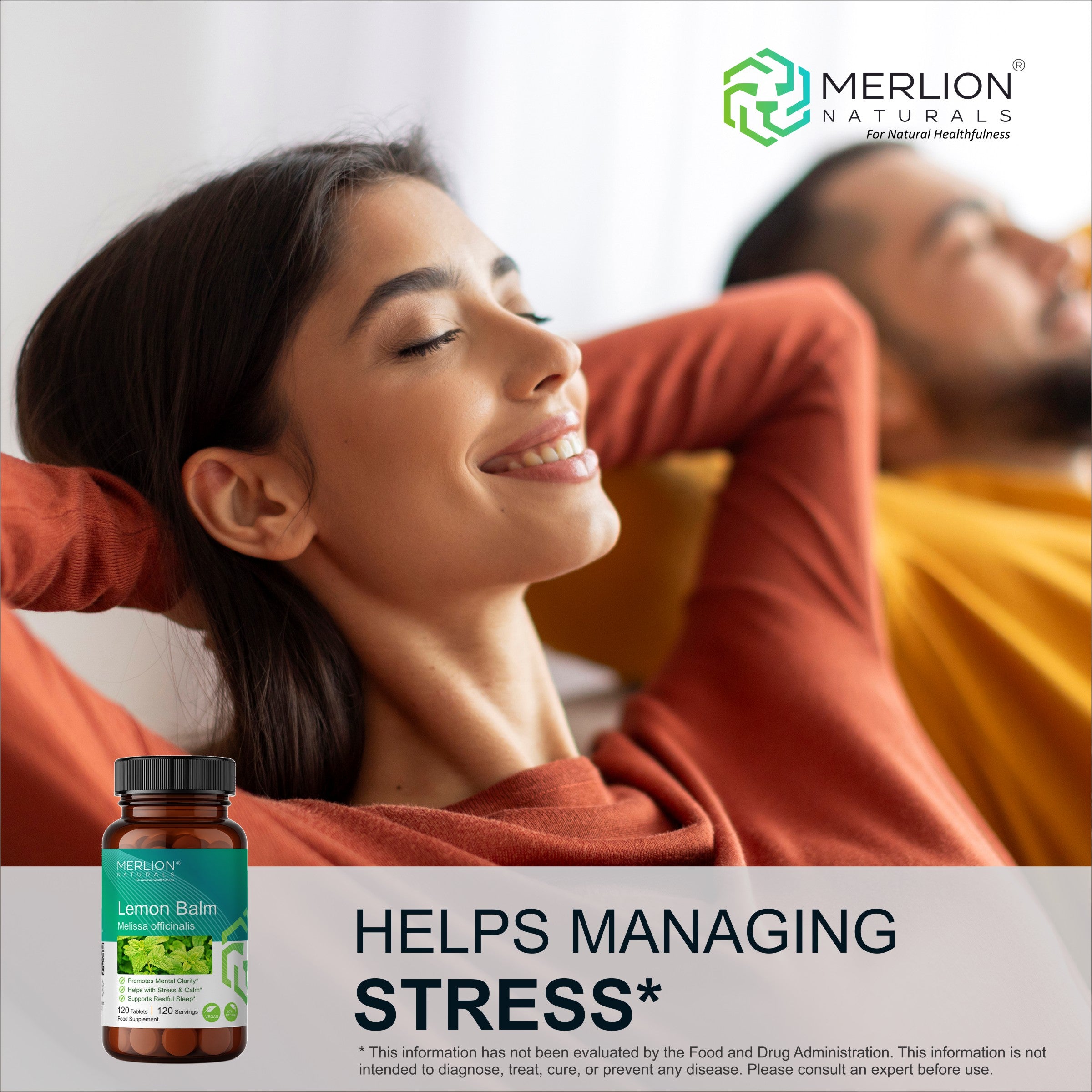 Lemon Balm Tablets | Melissa officinalis | 500mg