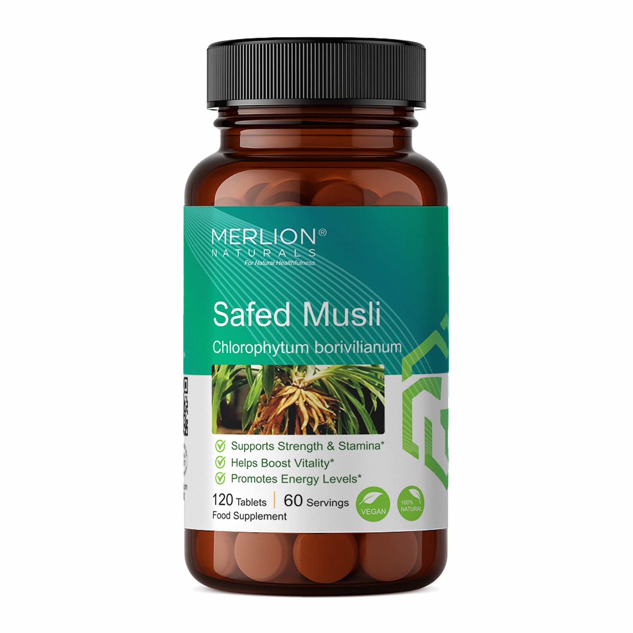 Safed Musli Extract Tablets | Chlorophytum borivilianum | 500mg