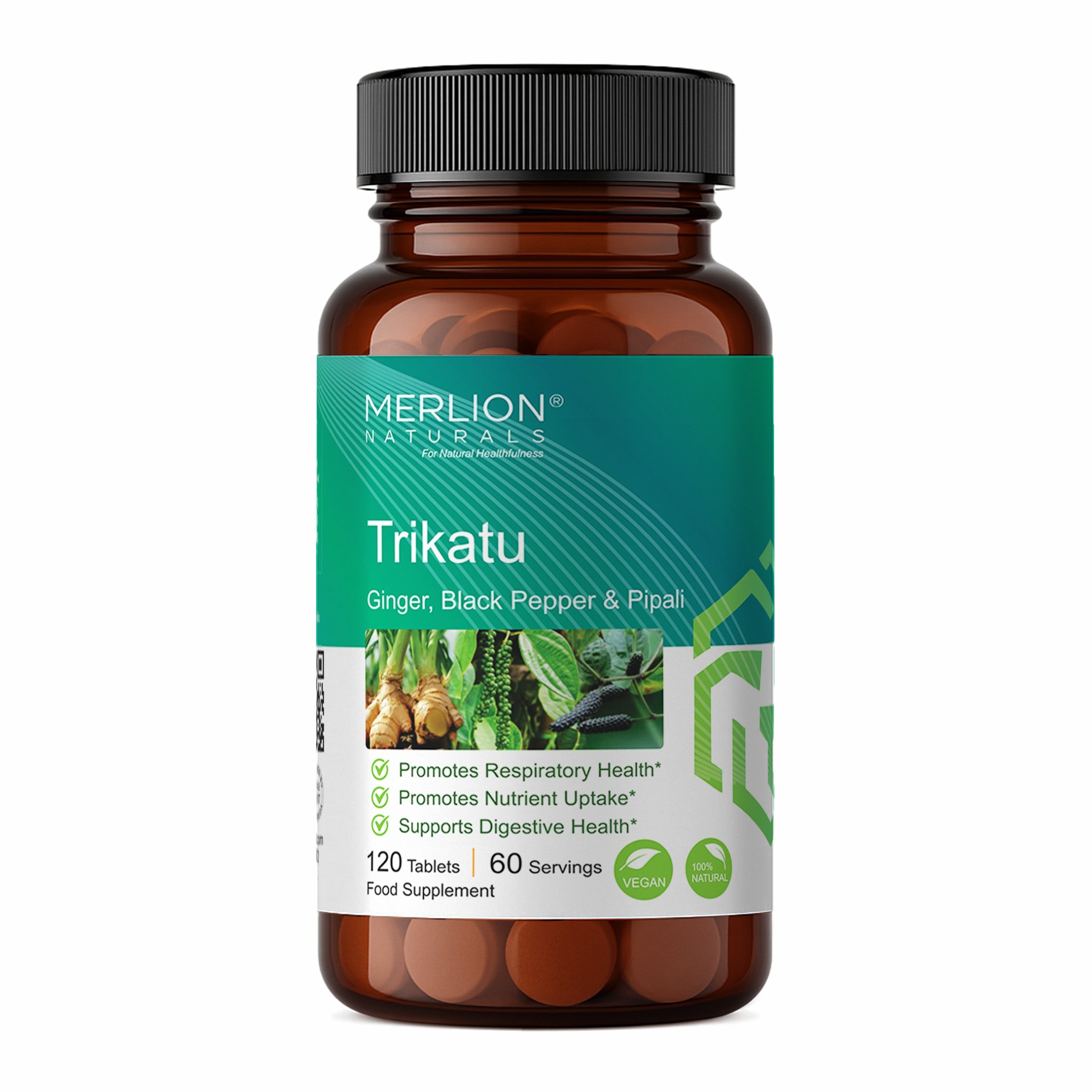 Trikatu Extract Tablets | Ginger, Black Pepper and Pippali | 500mg