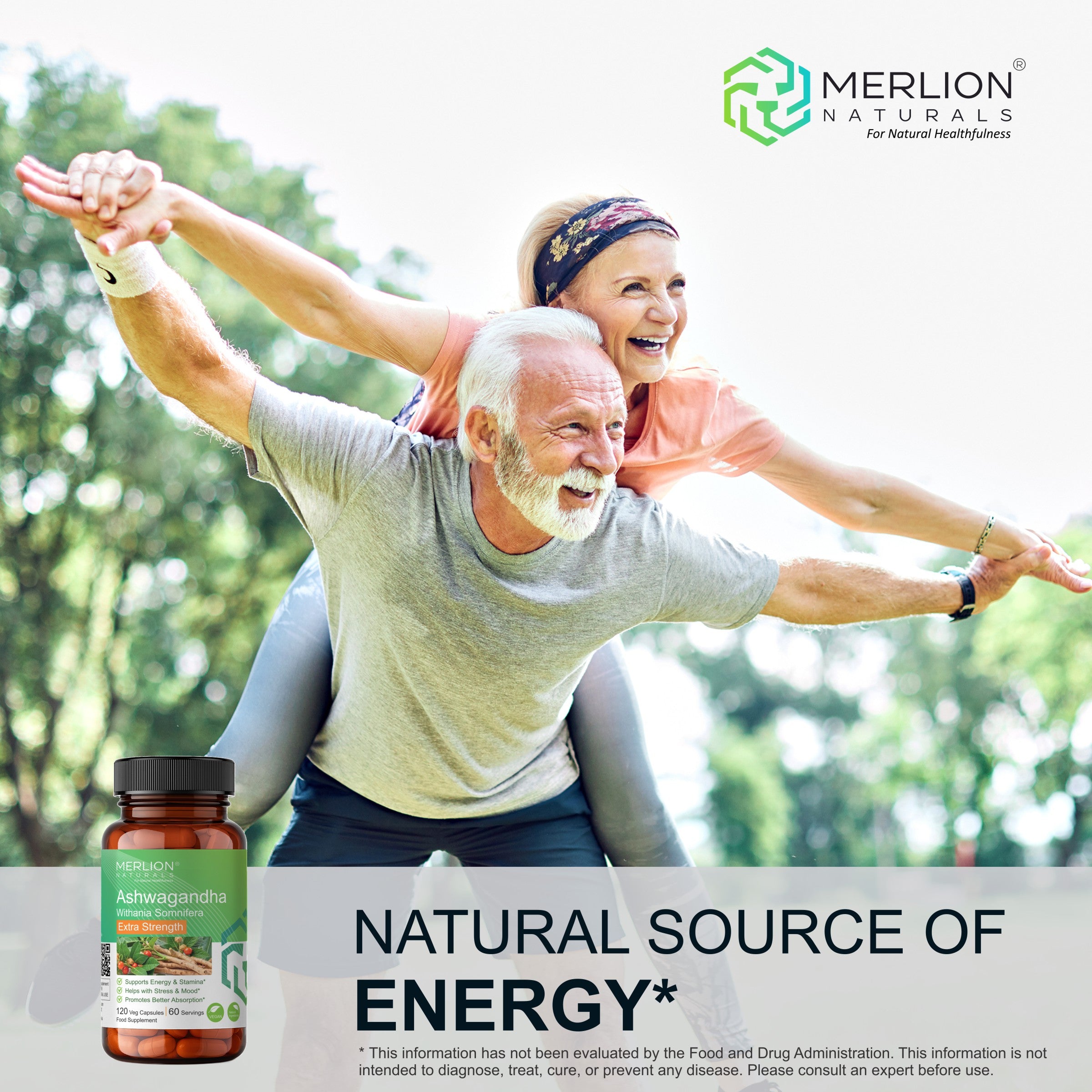 Ashwagandha Extra Strength Capslues | Withania somnifera | 1500mg