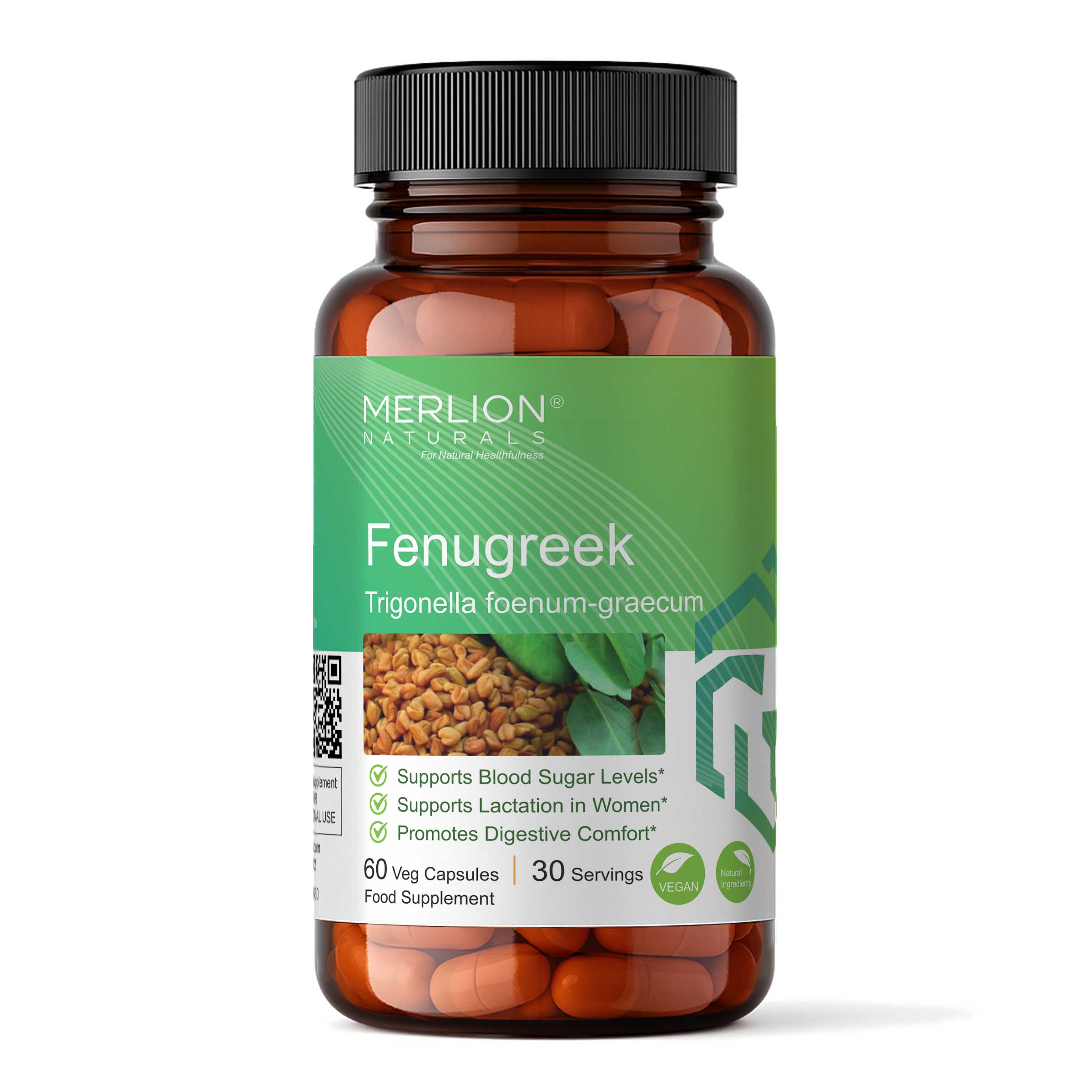 Fenugreek Capsules | Methi / Trigonella foenum-graecum | 700mg
