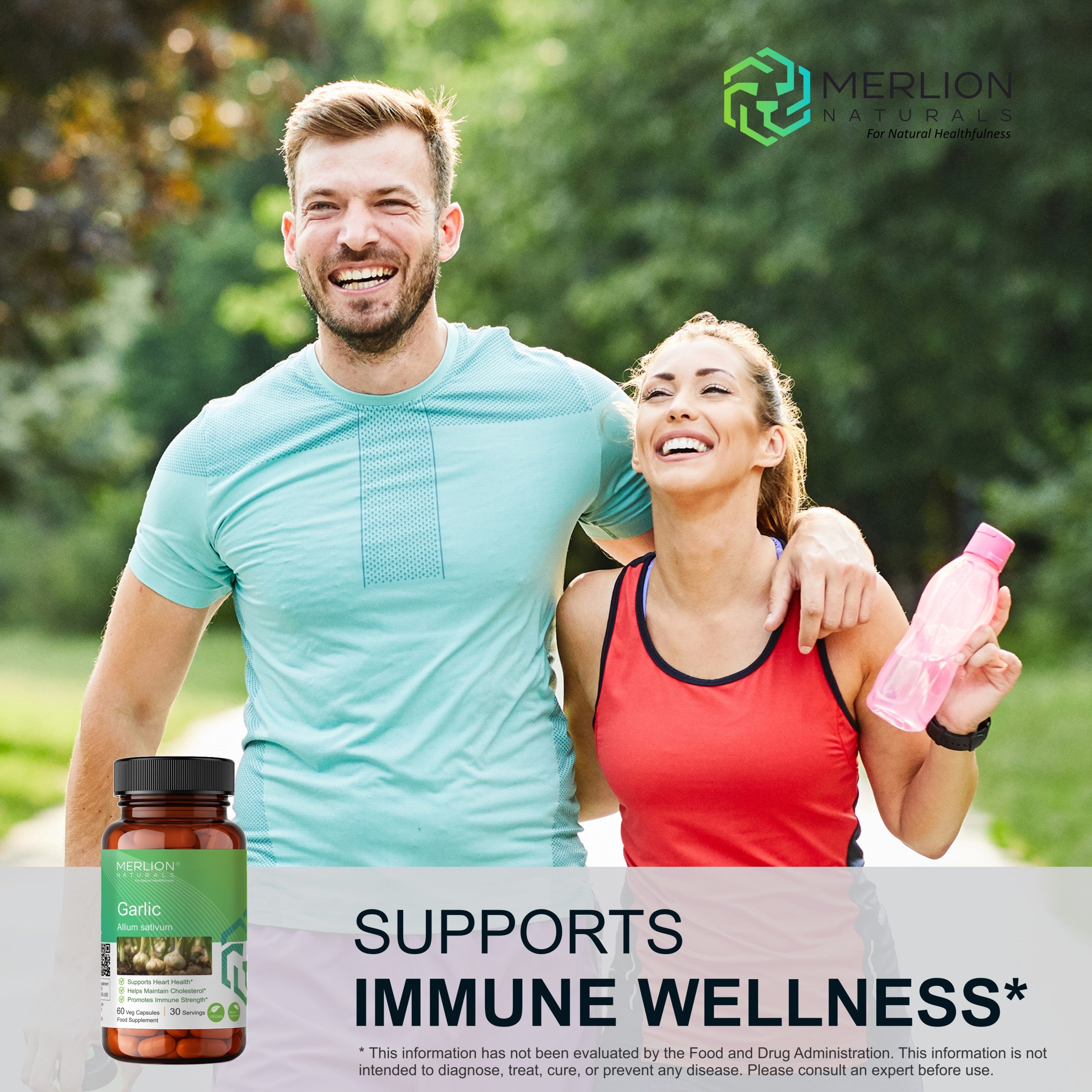 Garlic Extract Capsules | Allium sativum | 500mg