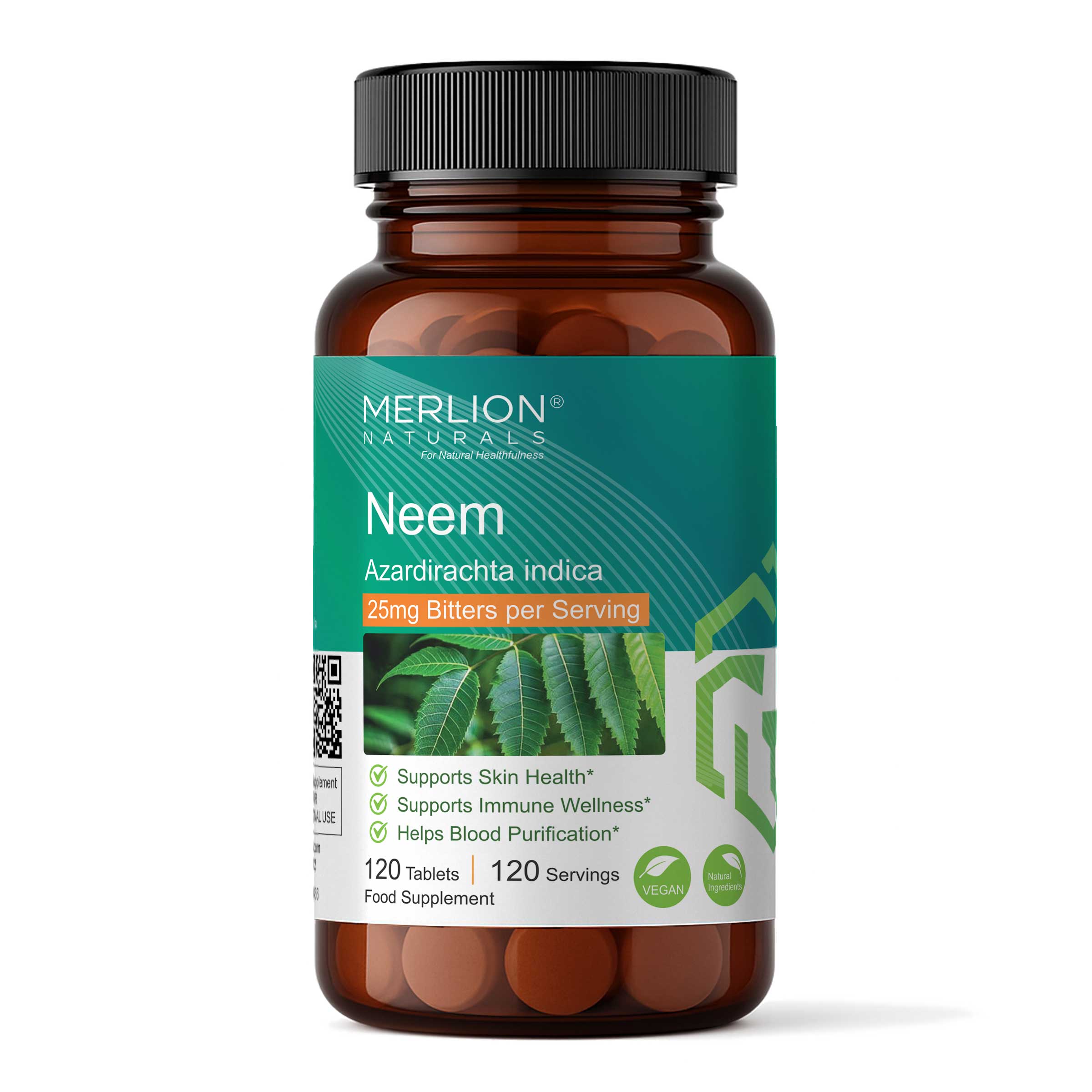 Neem Extract Tablets | Azardirachta indica | 500mg
