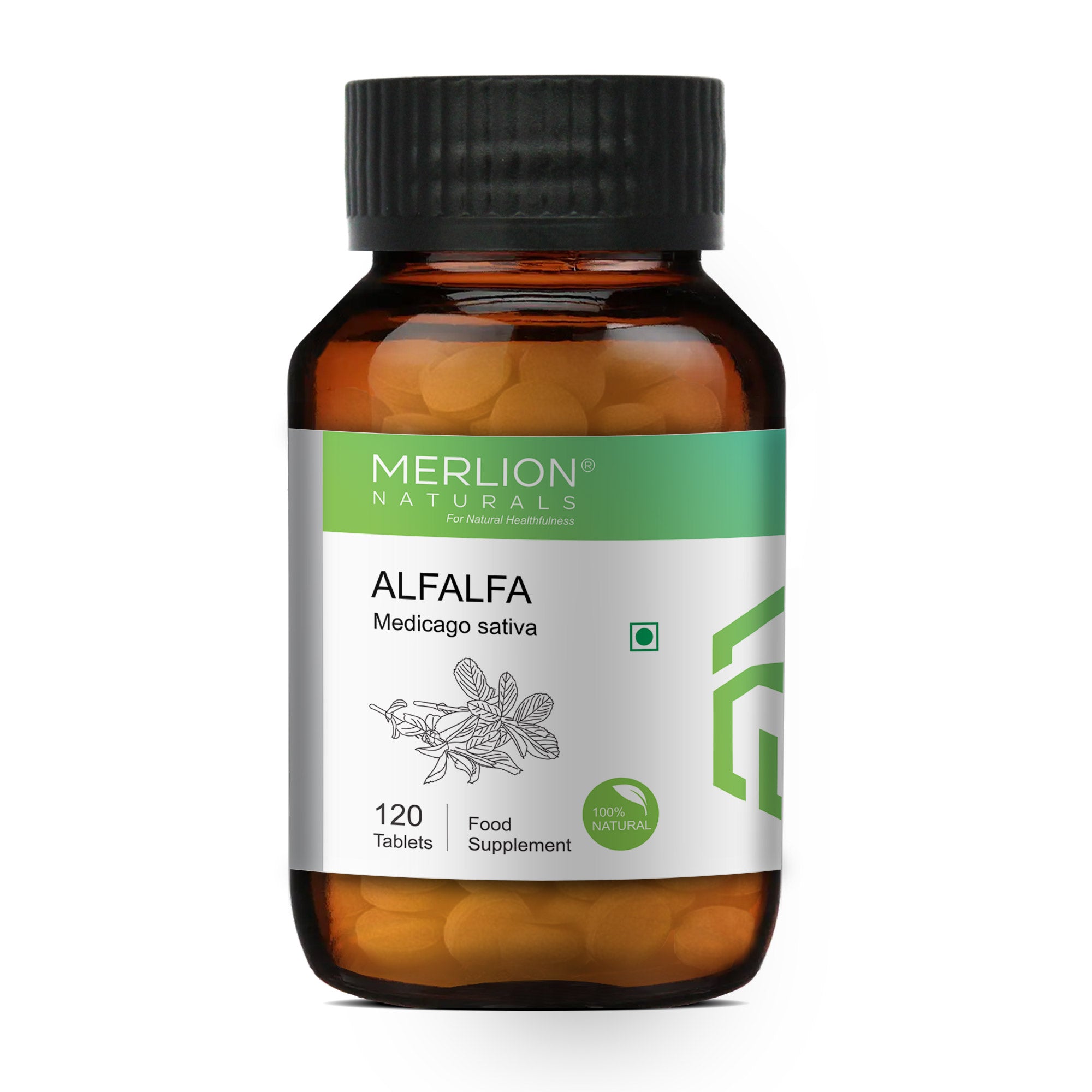 Alfalfa Extract Tablets | Medicago sativa | 500mg