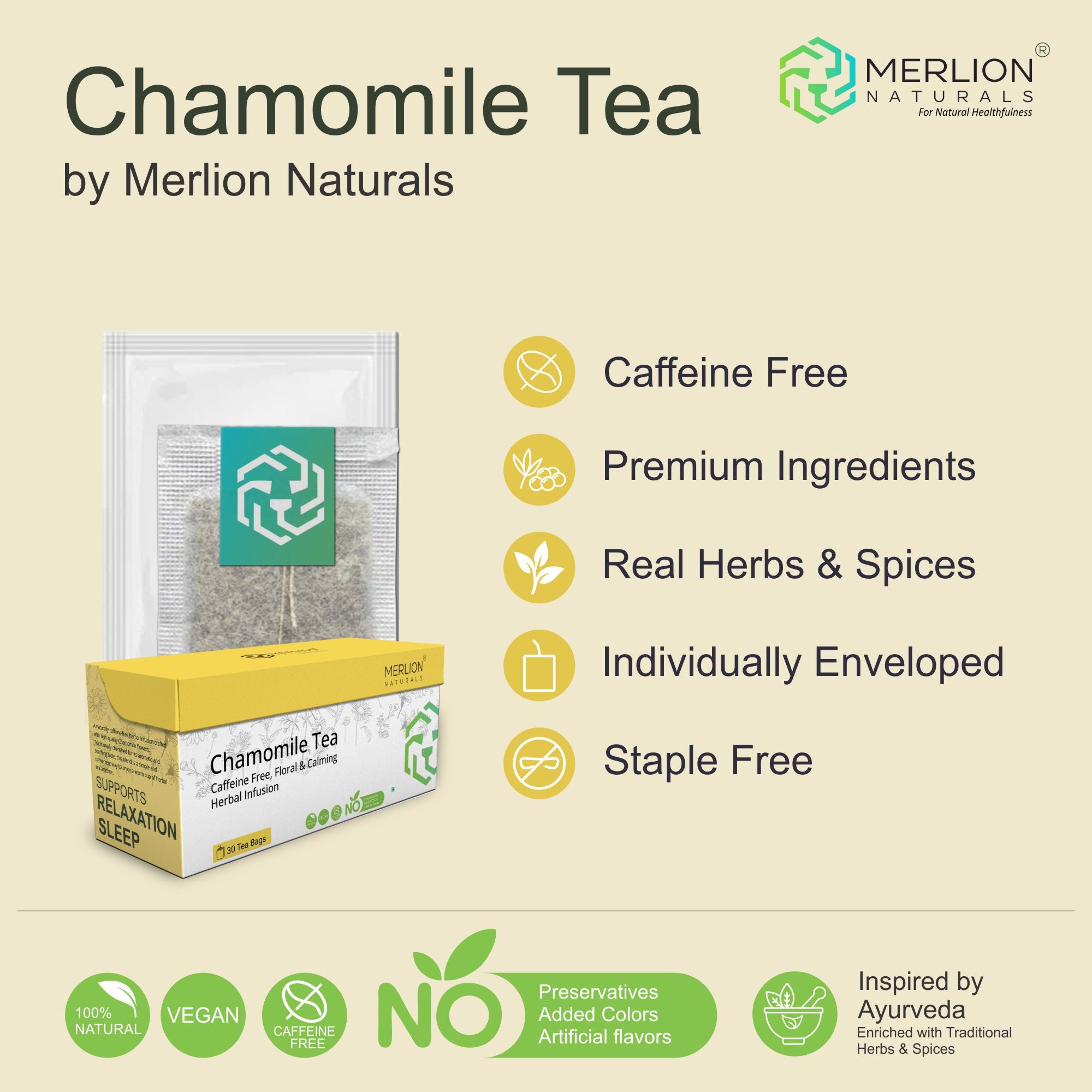 Chamomile Tea - 30 Tea Bag