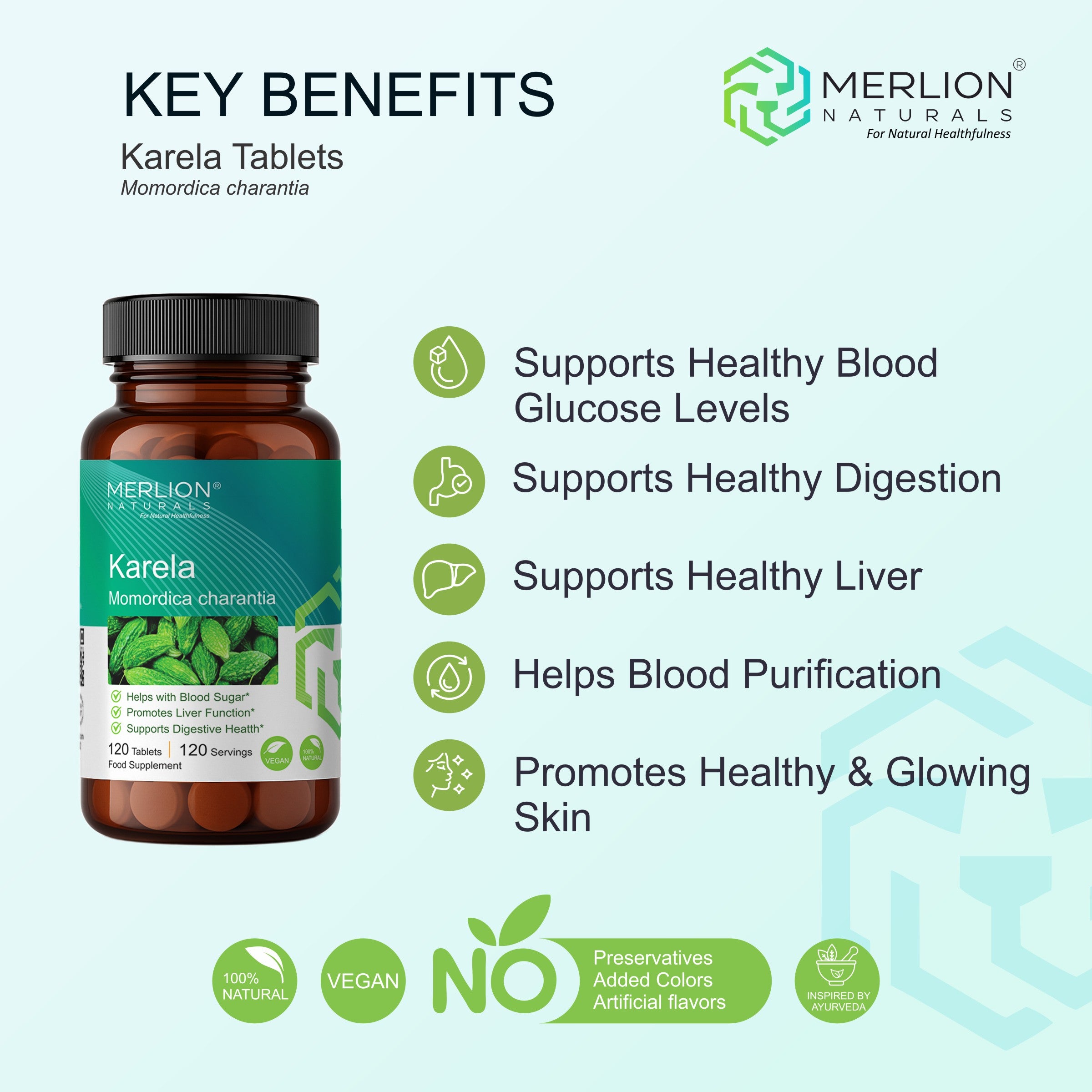 Karela Extract Tablets | Bitter Melon | 500mg