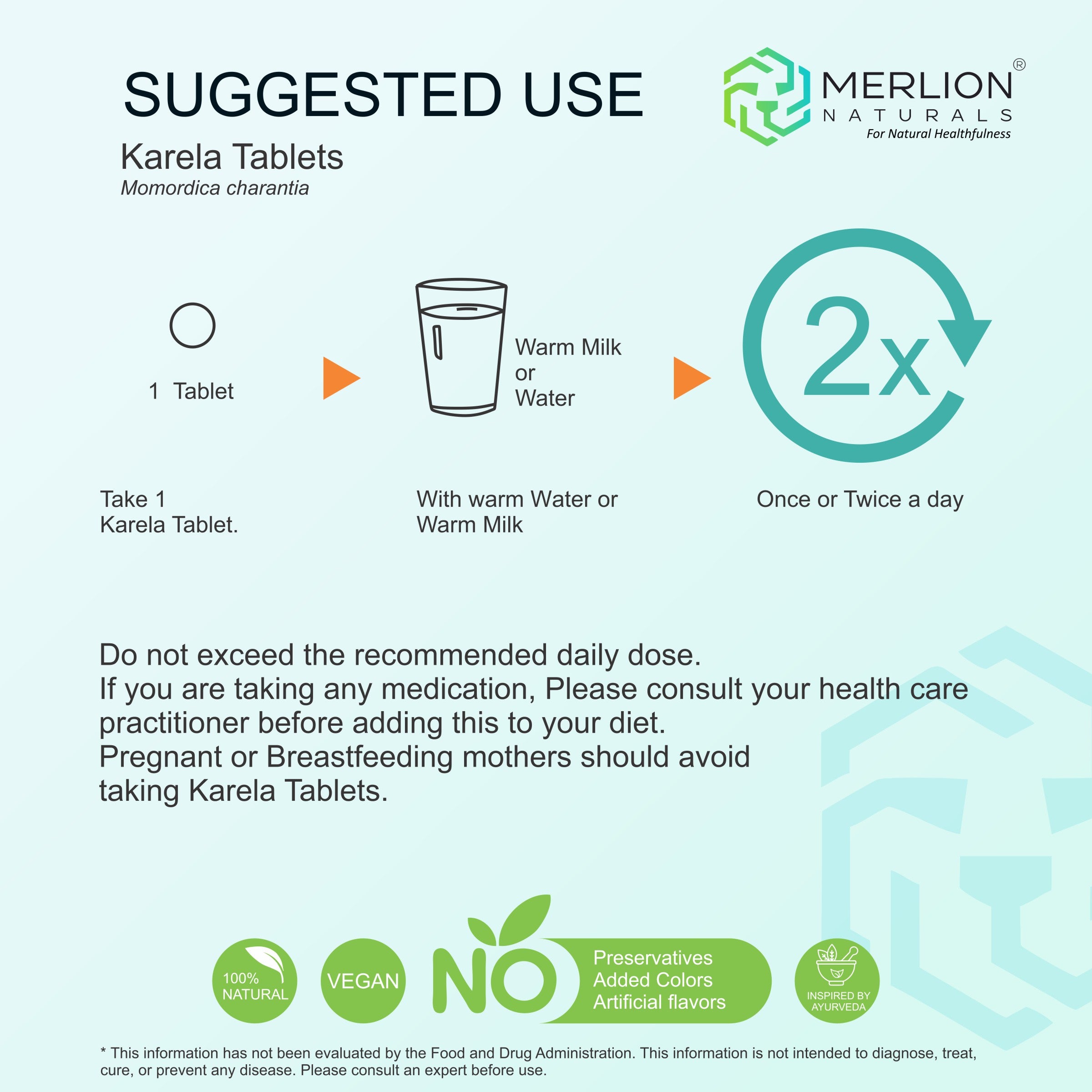 Karela Extract Tablets | Bitter Melon | 500mg