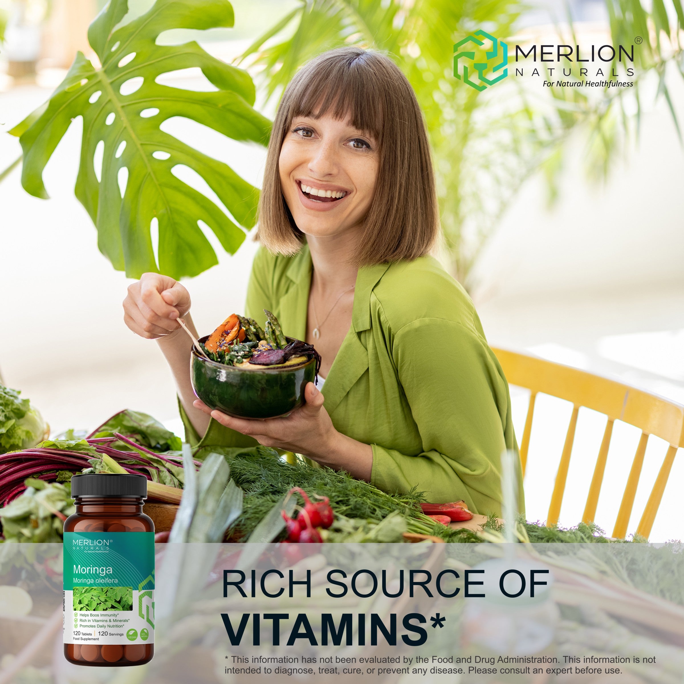 Moringa Extract Tablets | Moringa oleifera | 500mg