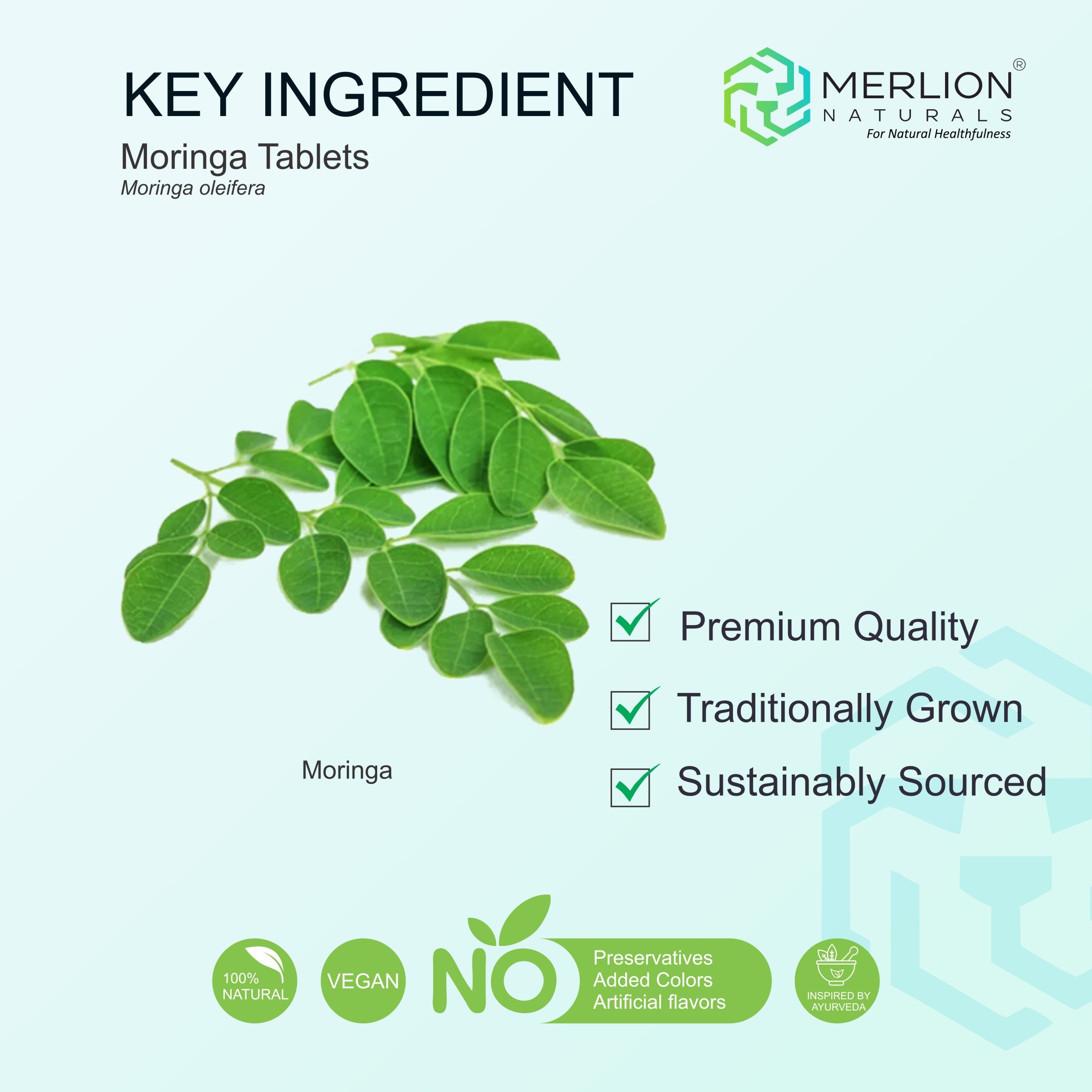 Moringa Extract Tablets | Moringa oleifera | 500mg