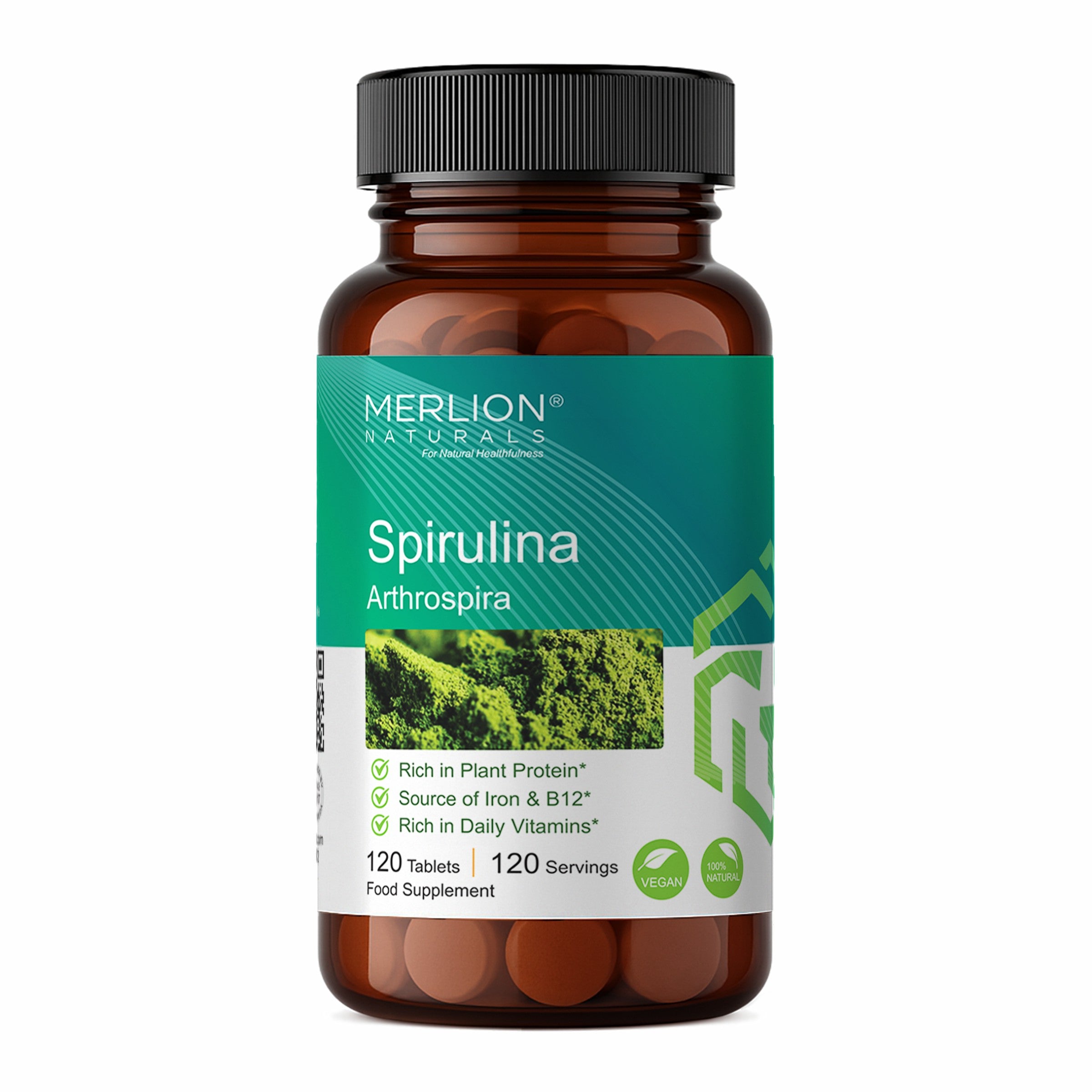 Spirulina Extract Tablets | Arthrospira | 500mg