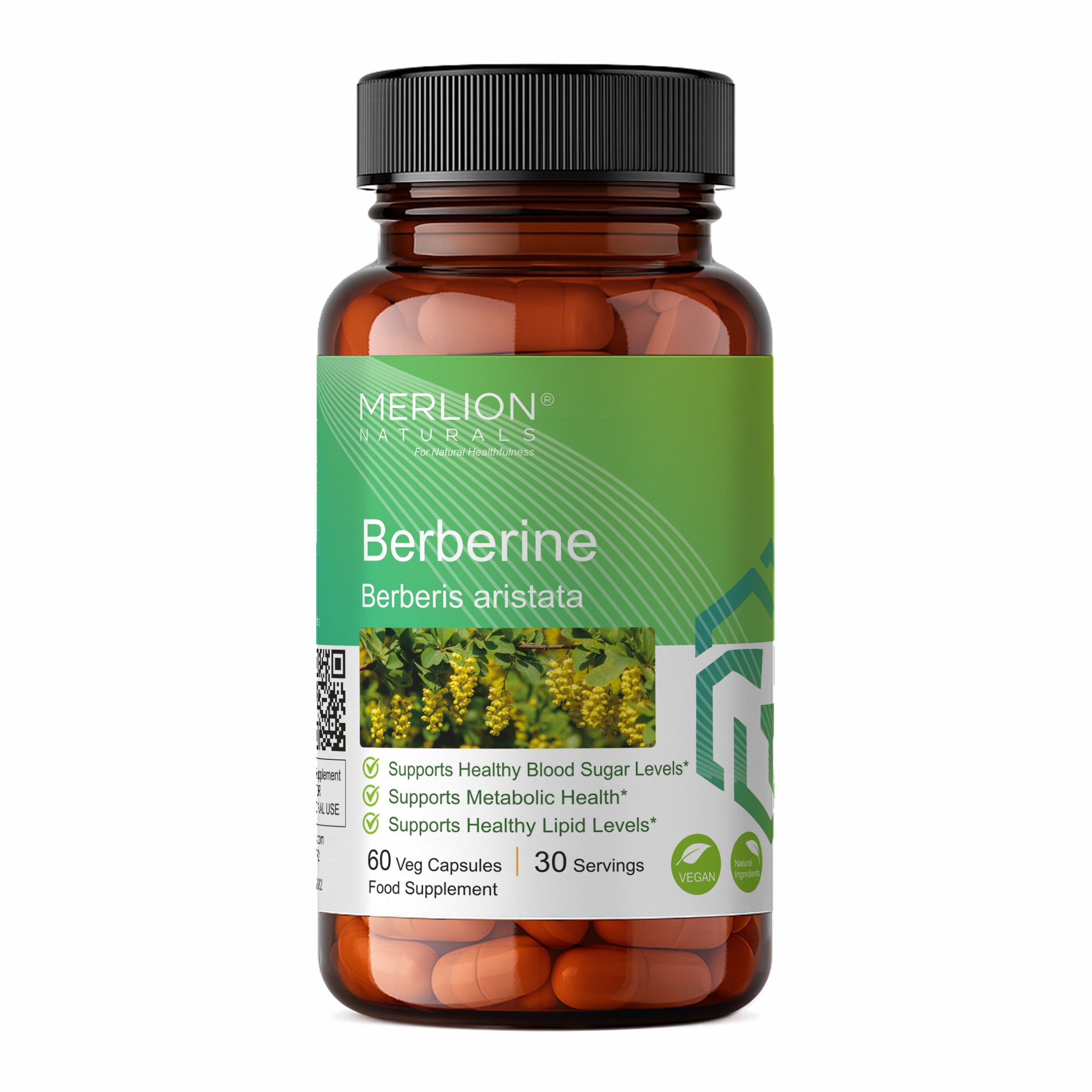 Barberine / Daru Haldi 500mg Capsules (60 Capsules)