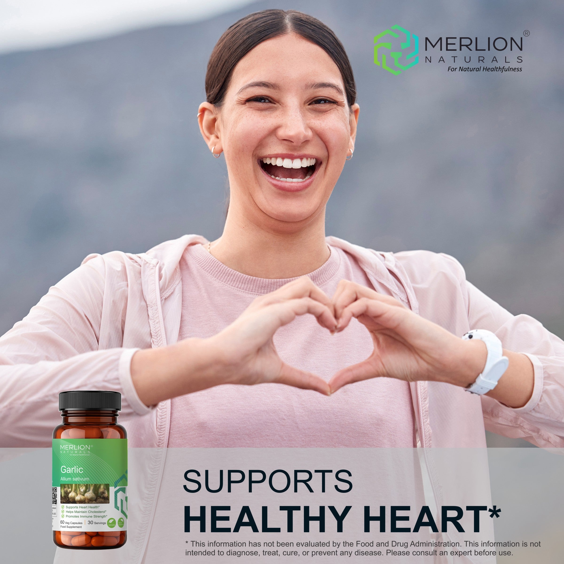 Garlic Extract Capsules | Allium sativum | 500mg