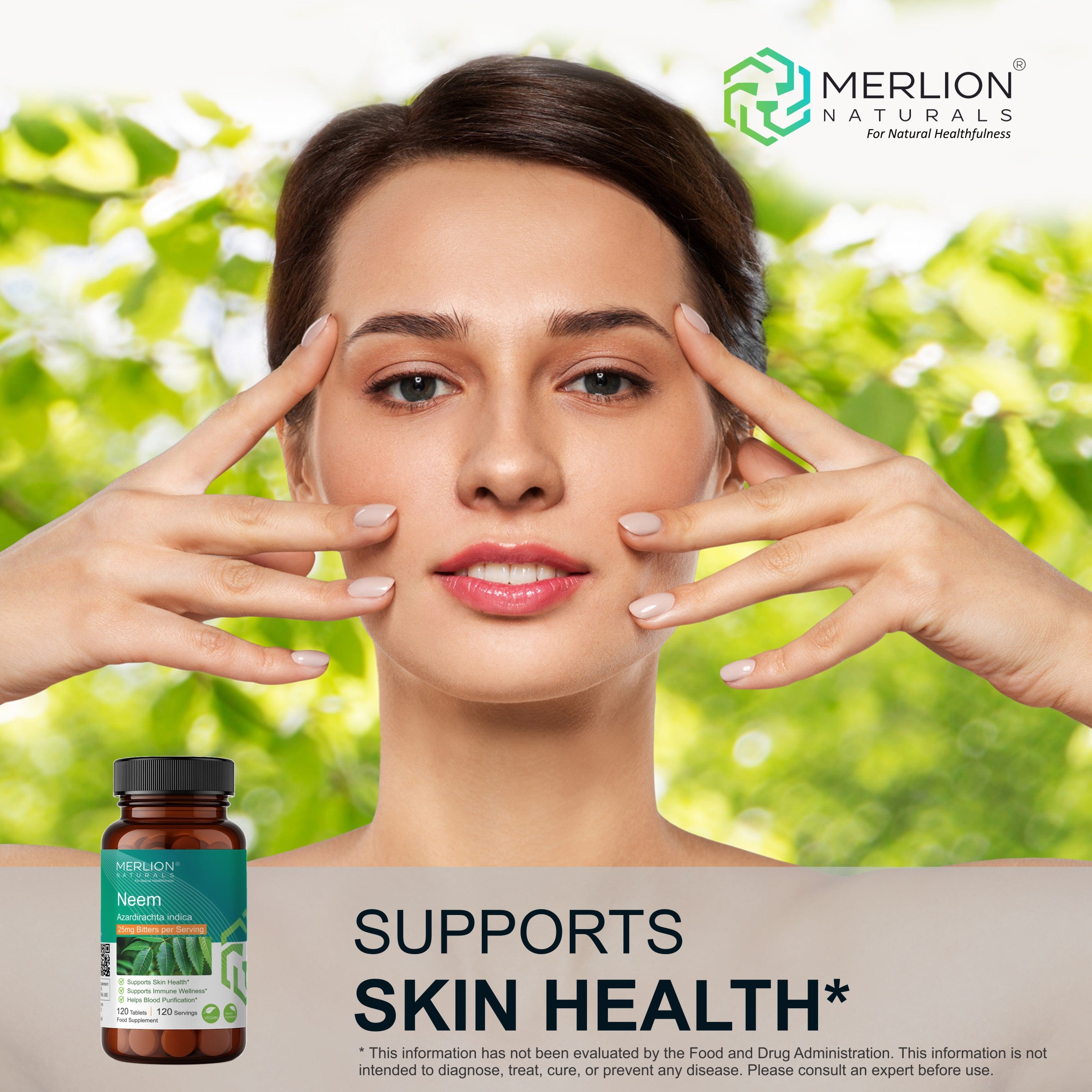 Neem Extract Tablets | Azardirachta indica | 500mg