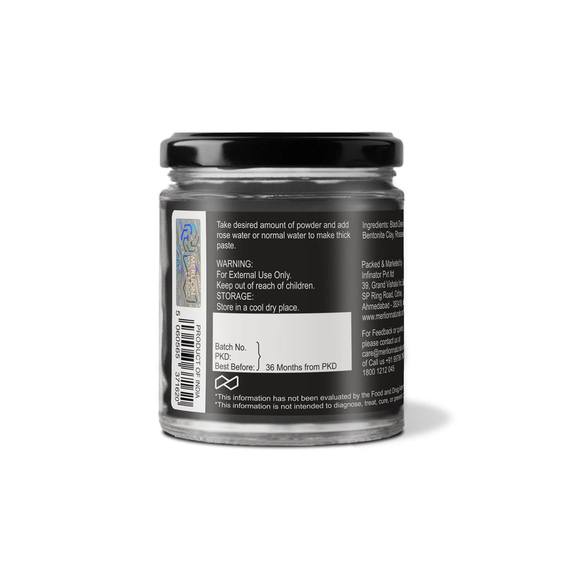 Black Desert Face Pack Powder | 120gm