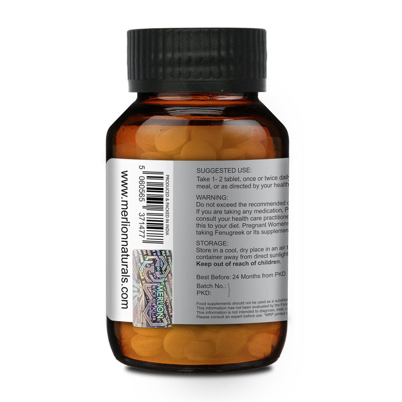 Fenugreek / Methi Tablets | Trigonella foenum-graecum | 500mg