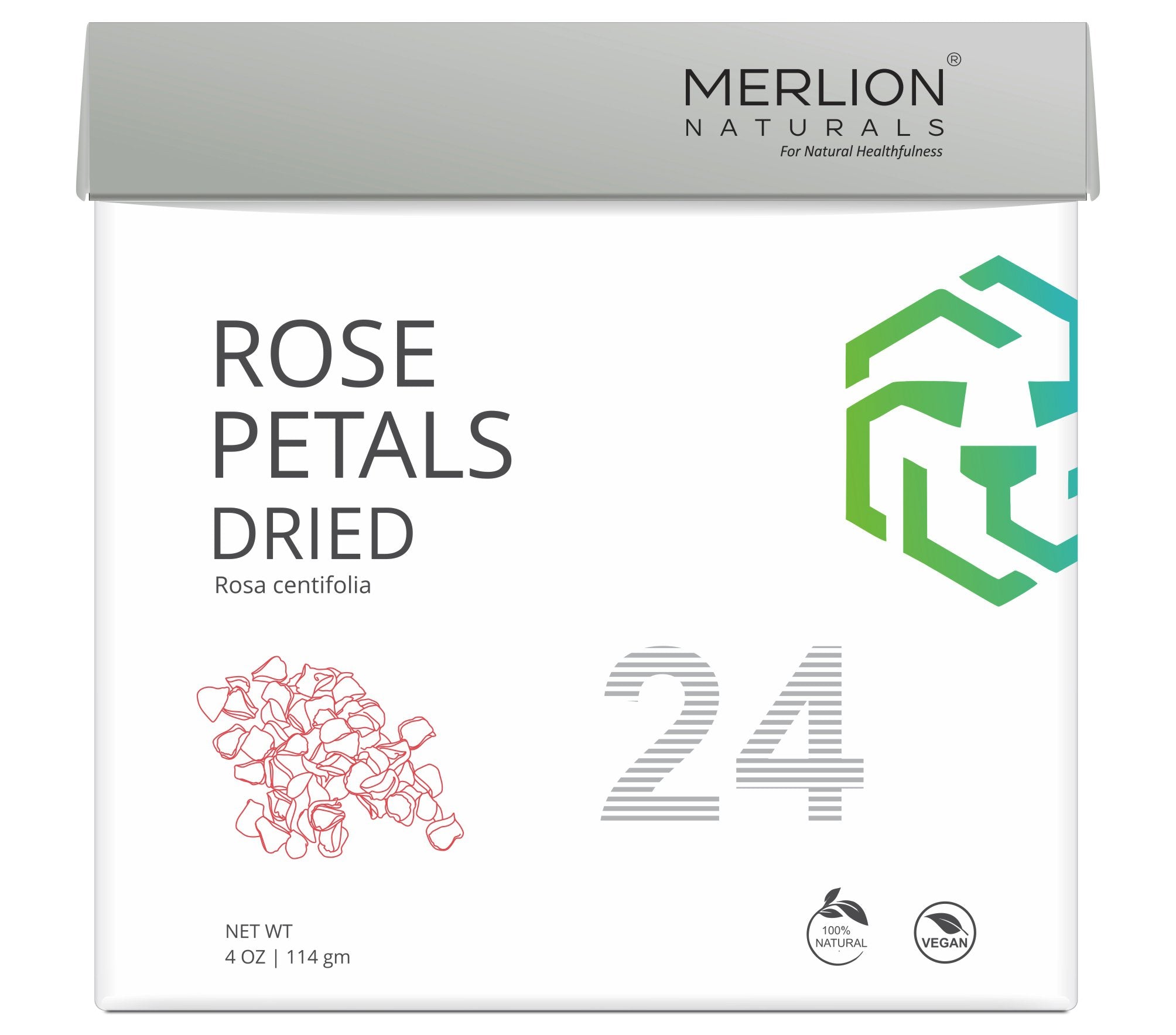 Rose Petals Dried | Rosa centifolia 114gm