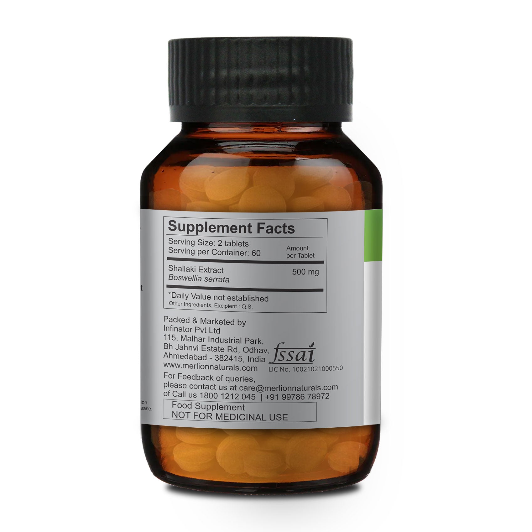 Shallaki Tablets | Boswellia Serrata | 500mg