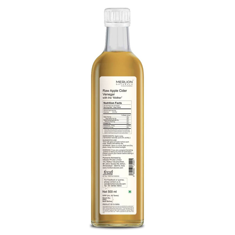 Apple Cider Vinegar with the mother 500ml